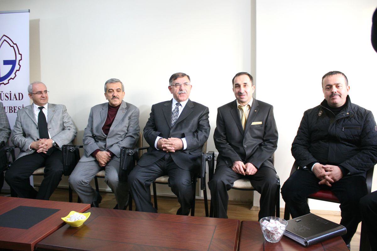 Vali Yılmaz\'dan Müsiad\'a Ziyaret