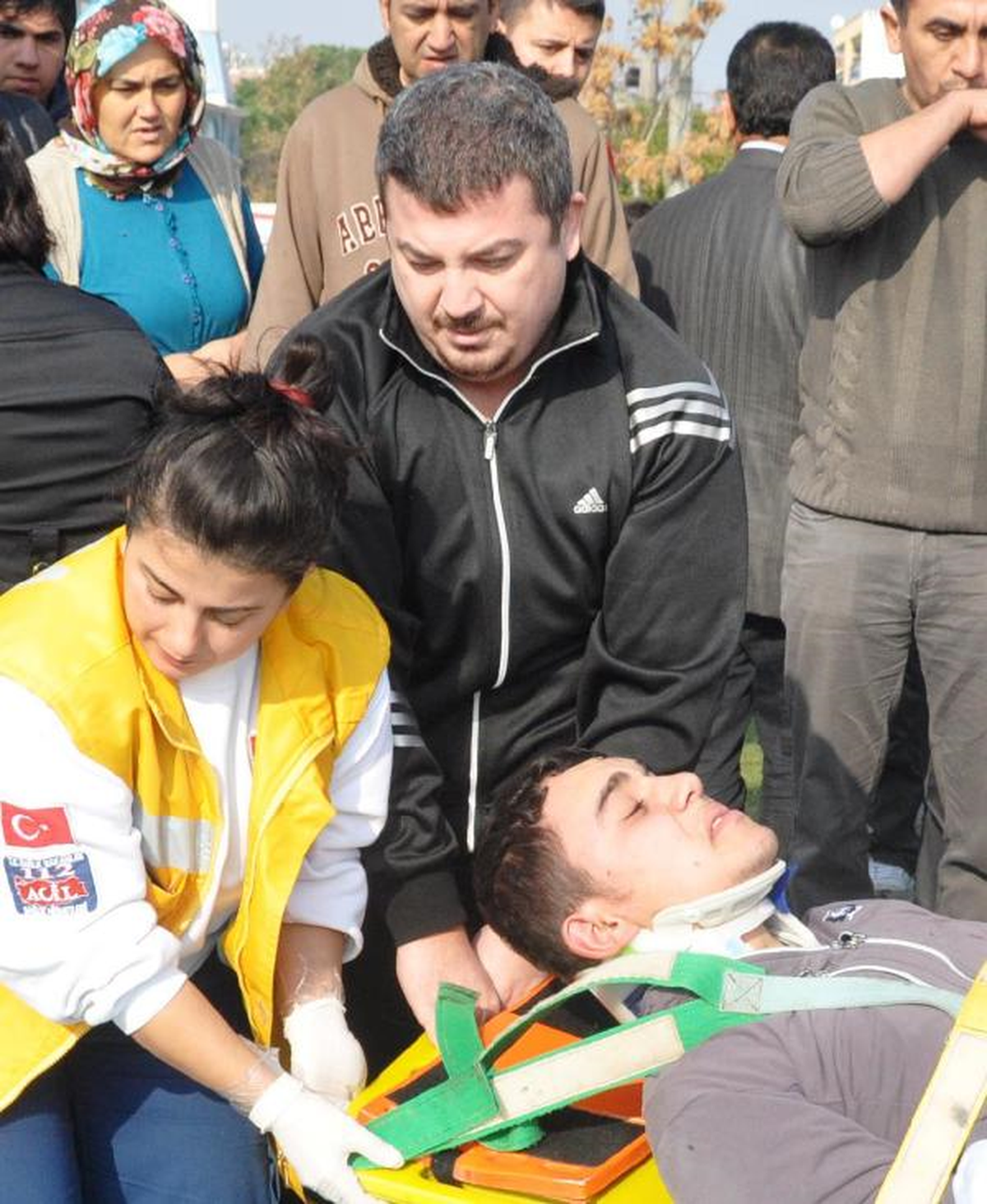 Doktor, Çarptığı Motosiklet Sürücüsüne İlk Müdahaleyi Kendi Yaptı