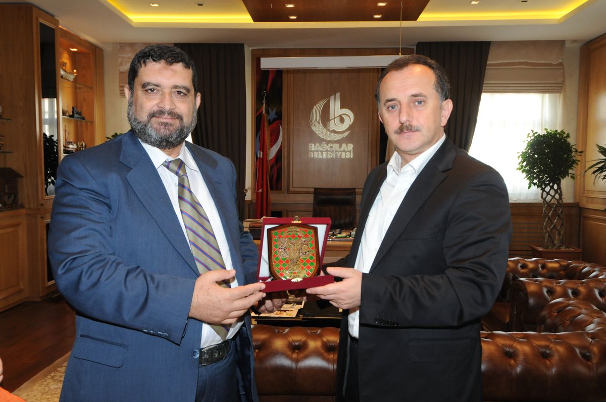 Gazze Belediye Başkanı Mikki Bağcılar'da