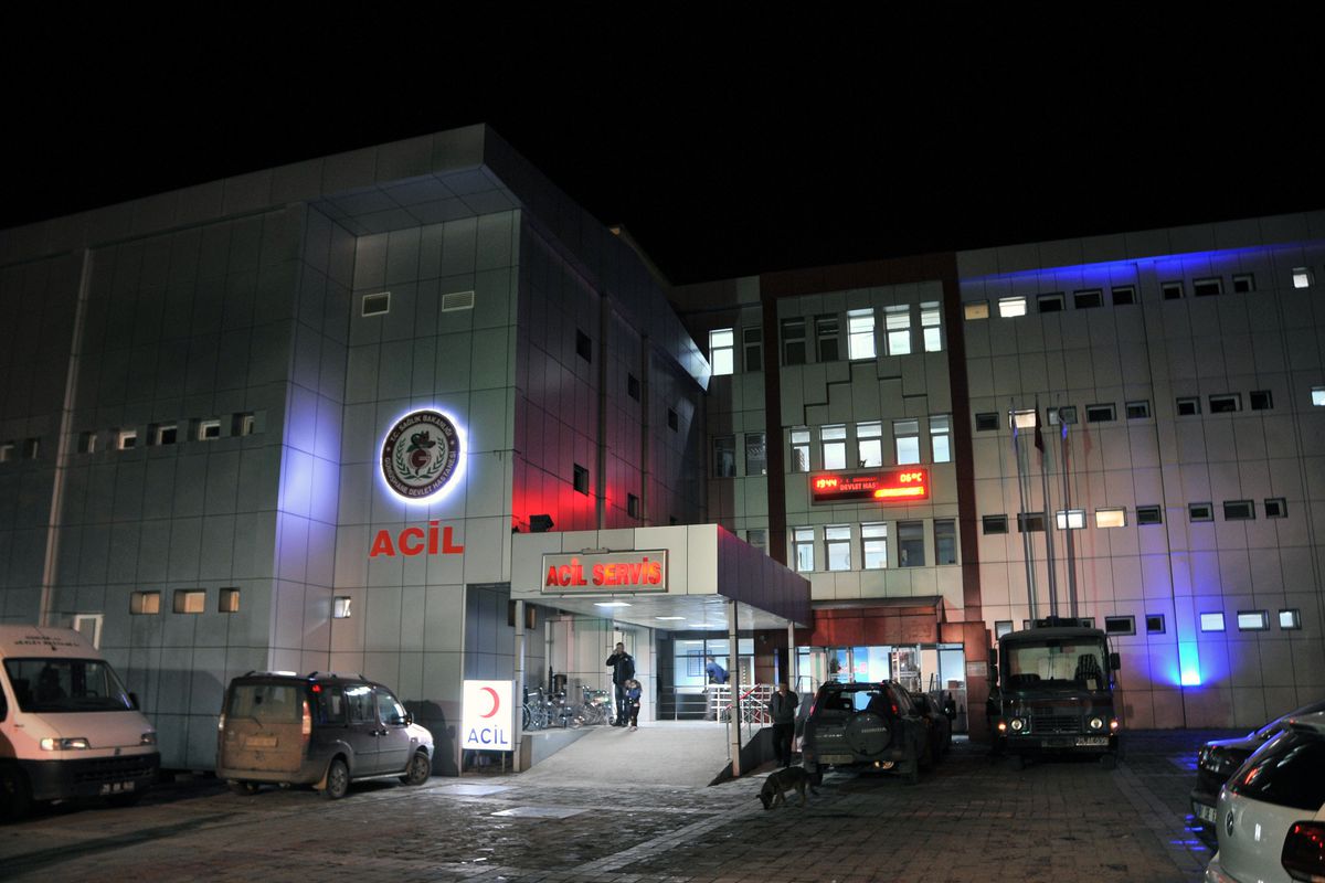Gümüşhane Devlet Hastanesi\'nde Yangın
