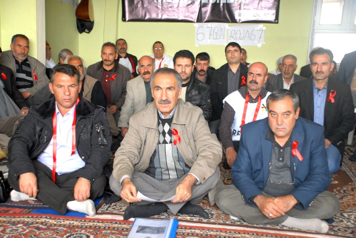 Siverek BDP İlçe Teşkilatının Açlık Grevi Sona Erdi