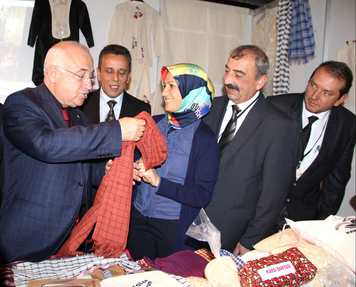 TBMM Başkanı Çiçek\'ten Kargı Bezi\'ne Övgü