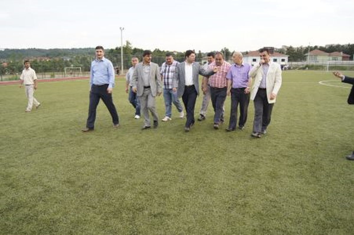 Tunç\'a Ömertepesi Futbol Sahası İçin Teşekkür