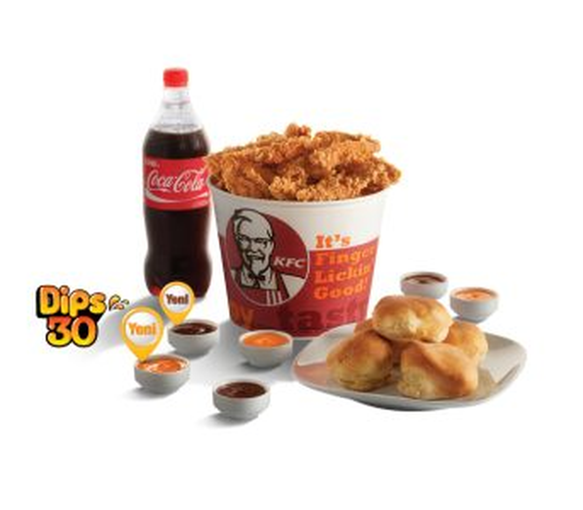 Bir Kova Dolusu Lezzet: Kfc Dips Bucket