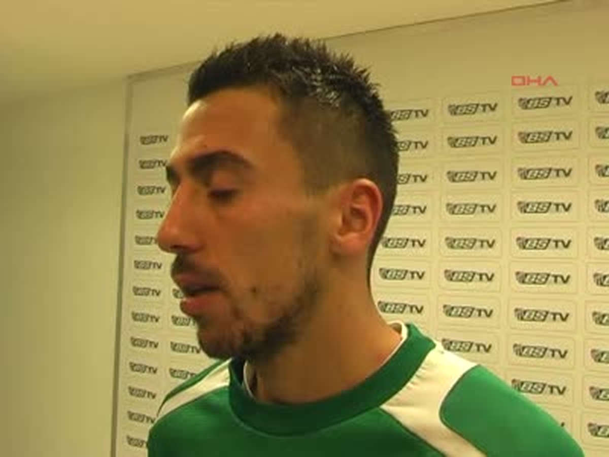 Bursasporlu Ferhat\'tan İlk Gol Sevinci