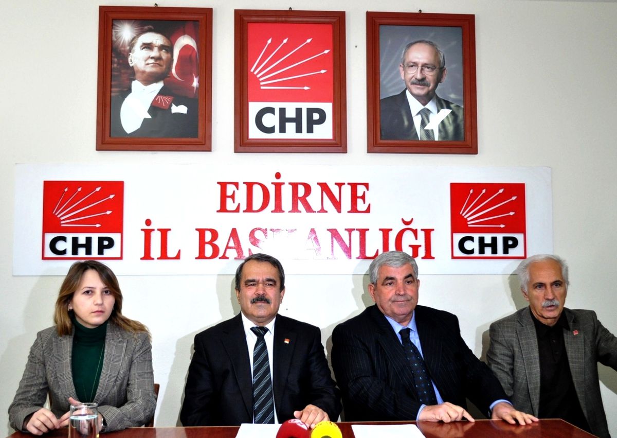 CHP Edirne İl Örgütü\'nden Tarım ve Çeltik Mitingi