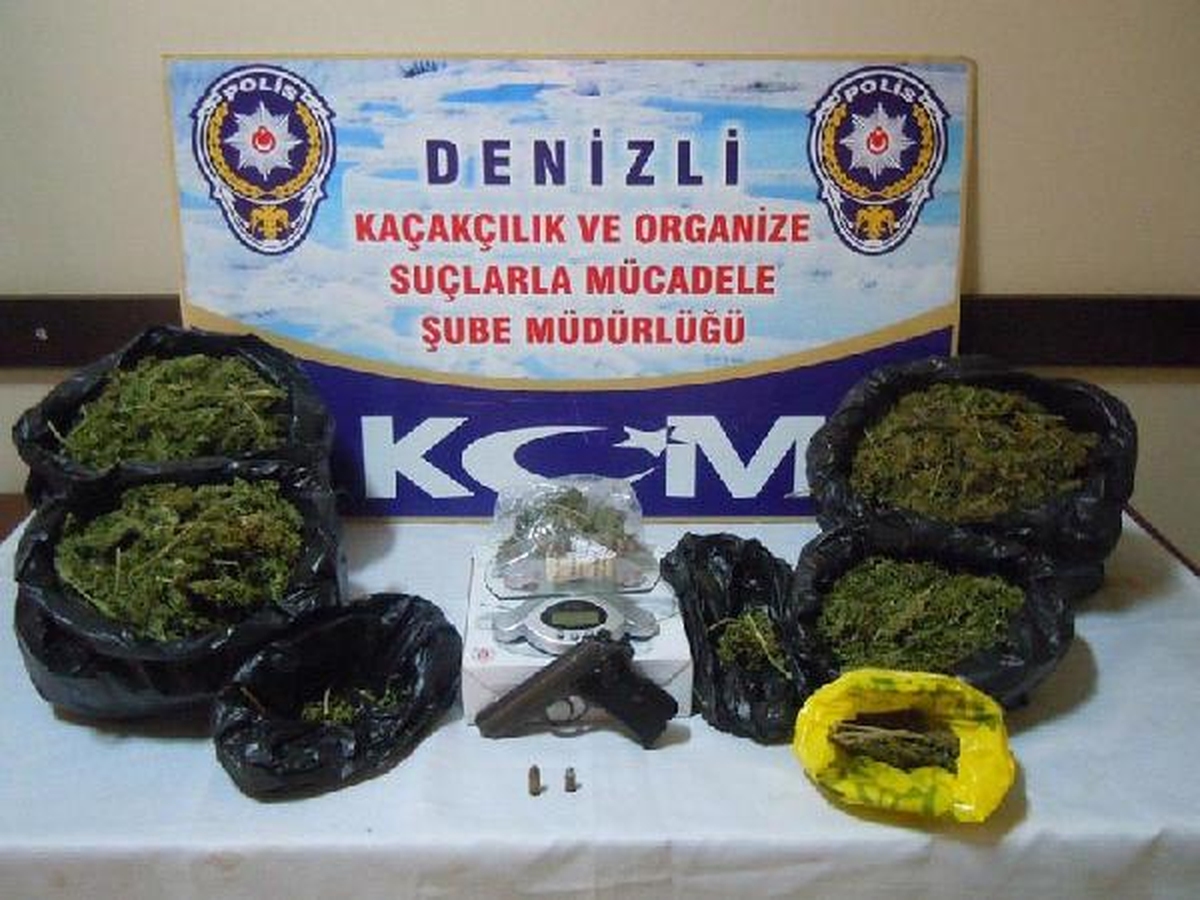 Denizli\'de Uyuşturucu Kaçakçılarına Darbe
