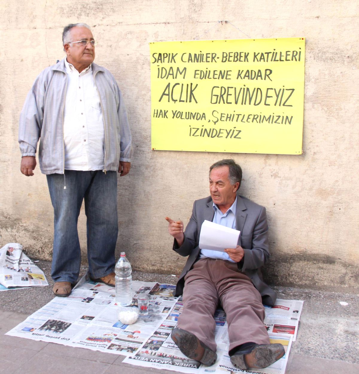 İdamın Geri Getirilmesi İçin Açlık Grevine Başladı