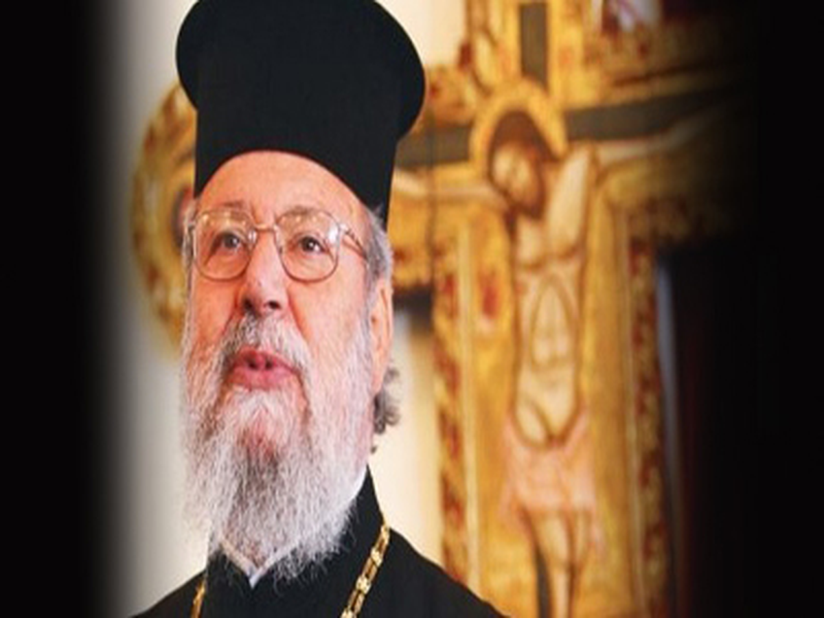 Kıbrıs Rum Başpiskoposu Hrisostomos Açıklaması