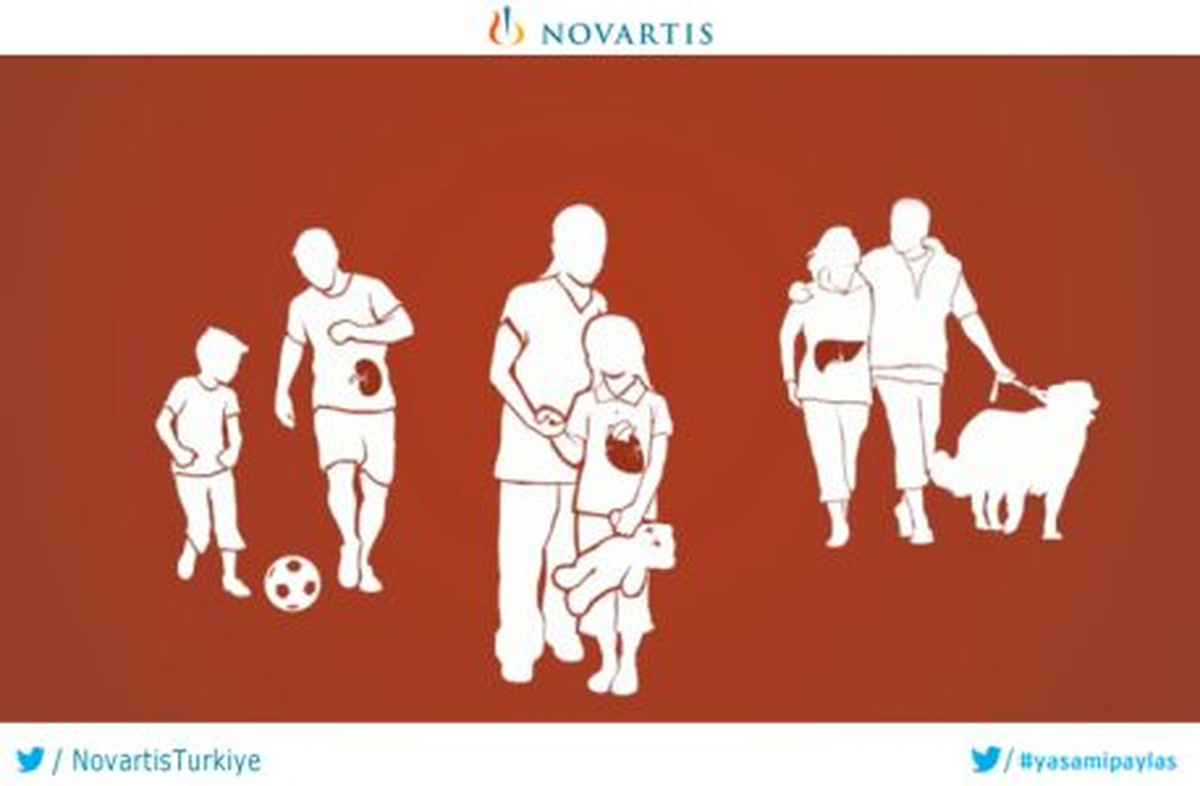 Novartis\'ten Organ Bağışı Konulu Twıtter Kampanyası