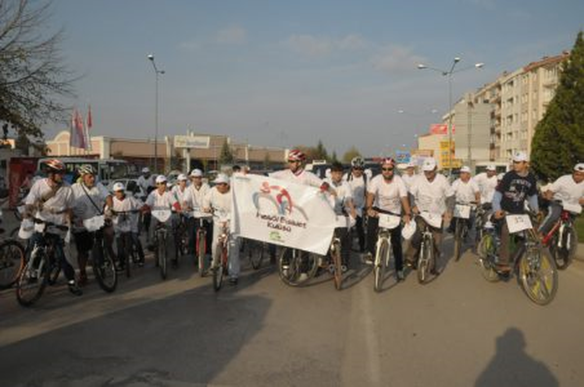 Obezite ile Mücadele İçin Pedal Çevirdiler