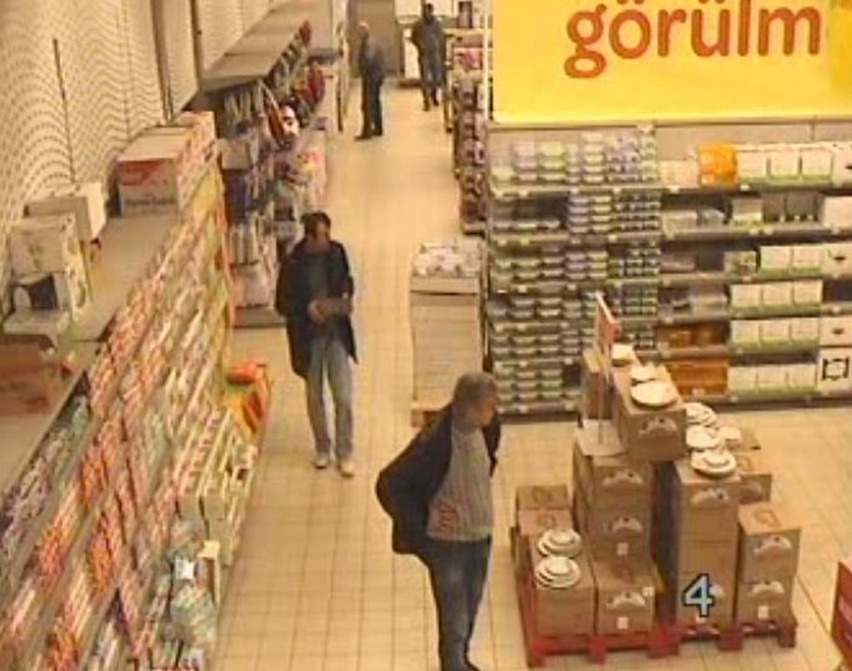 Şaşkın Hırsız Kamerada