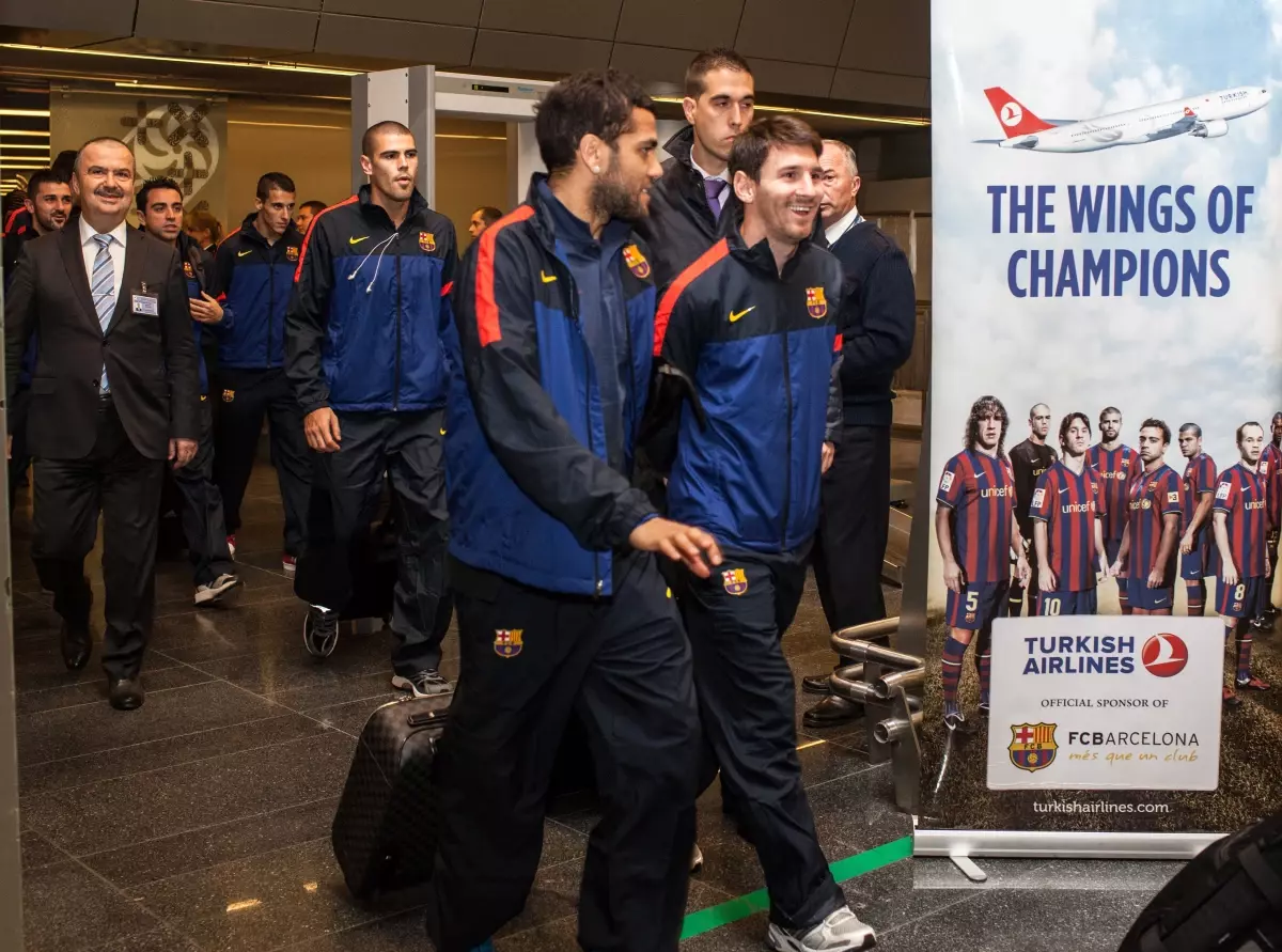 THY, Barcelona'yı Moskova'ya Getirdi