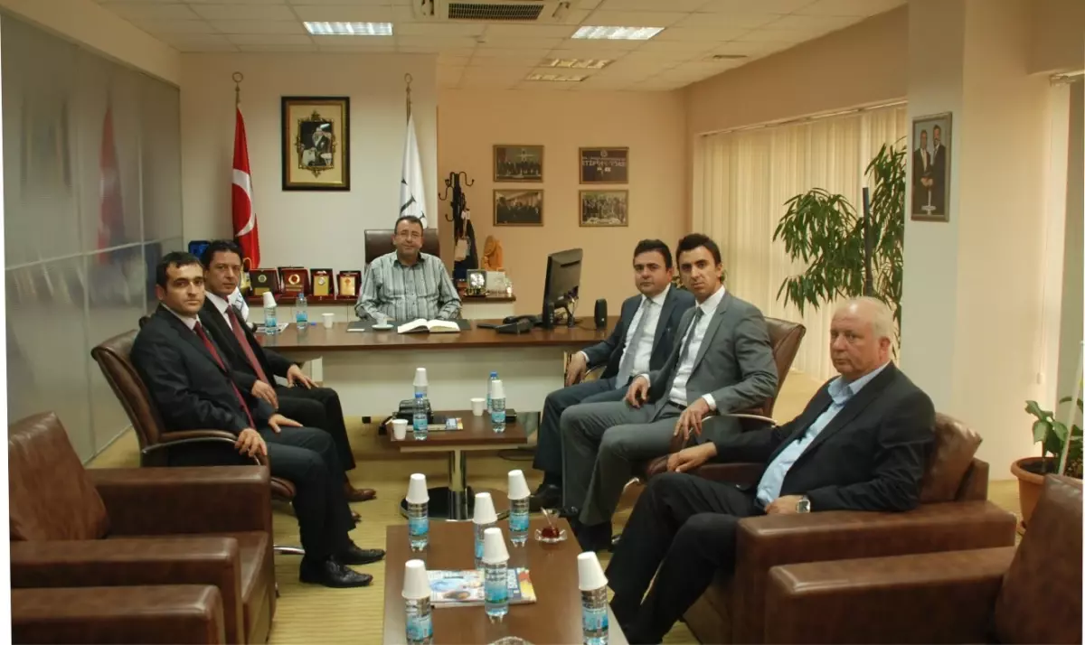 Ziraat Bankası\'ndan Kuşadası Ticaret Odası\'na Ziyaret