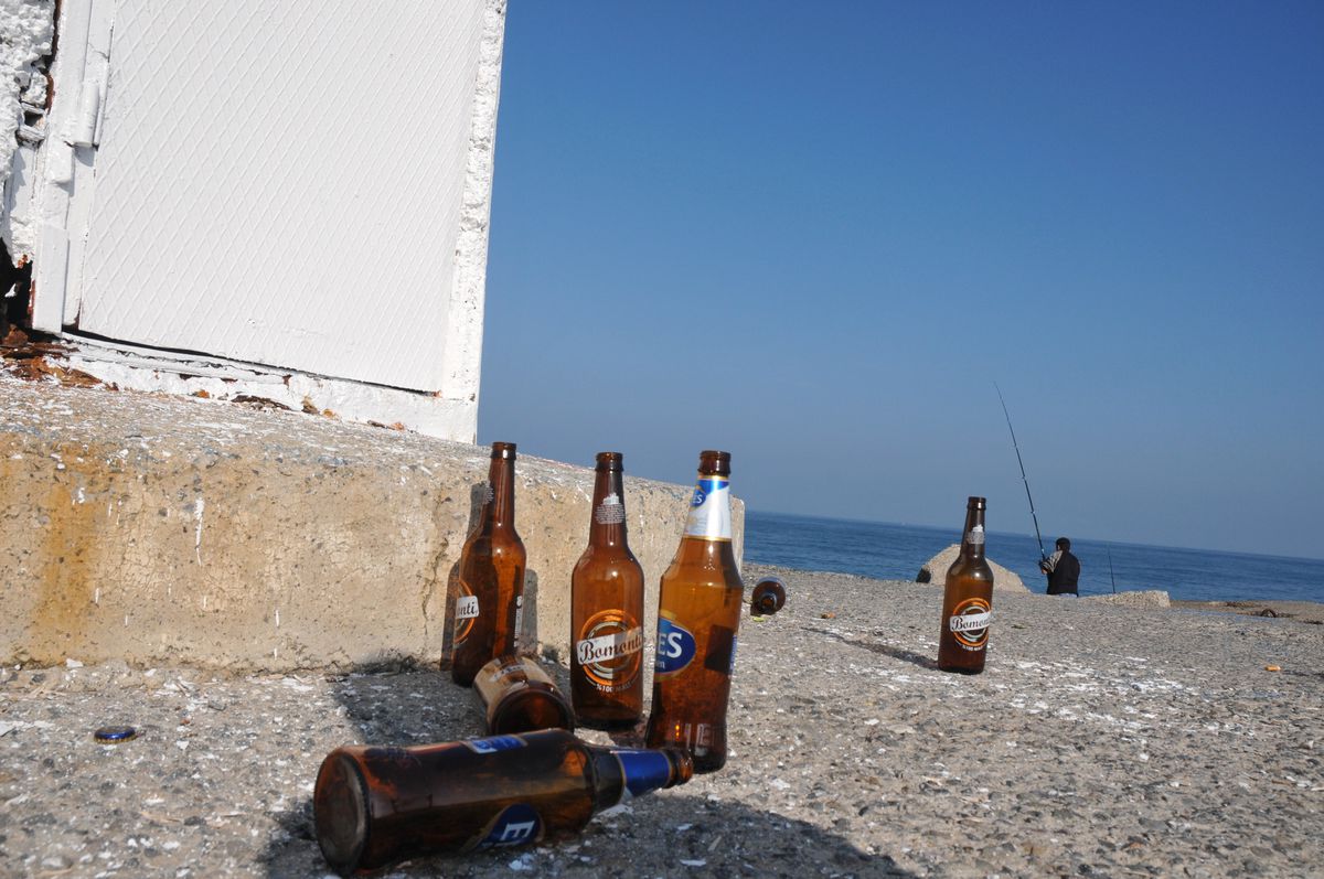 Akçakoca Balıkçı Barınağı Alkol Alanların Mekanı Oldu