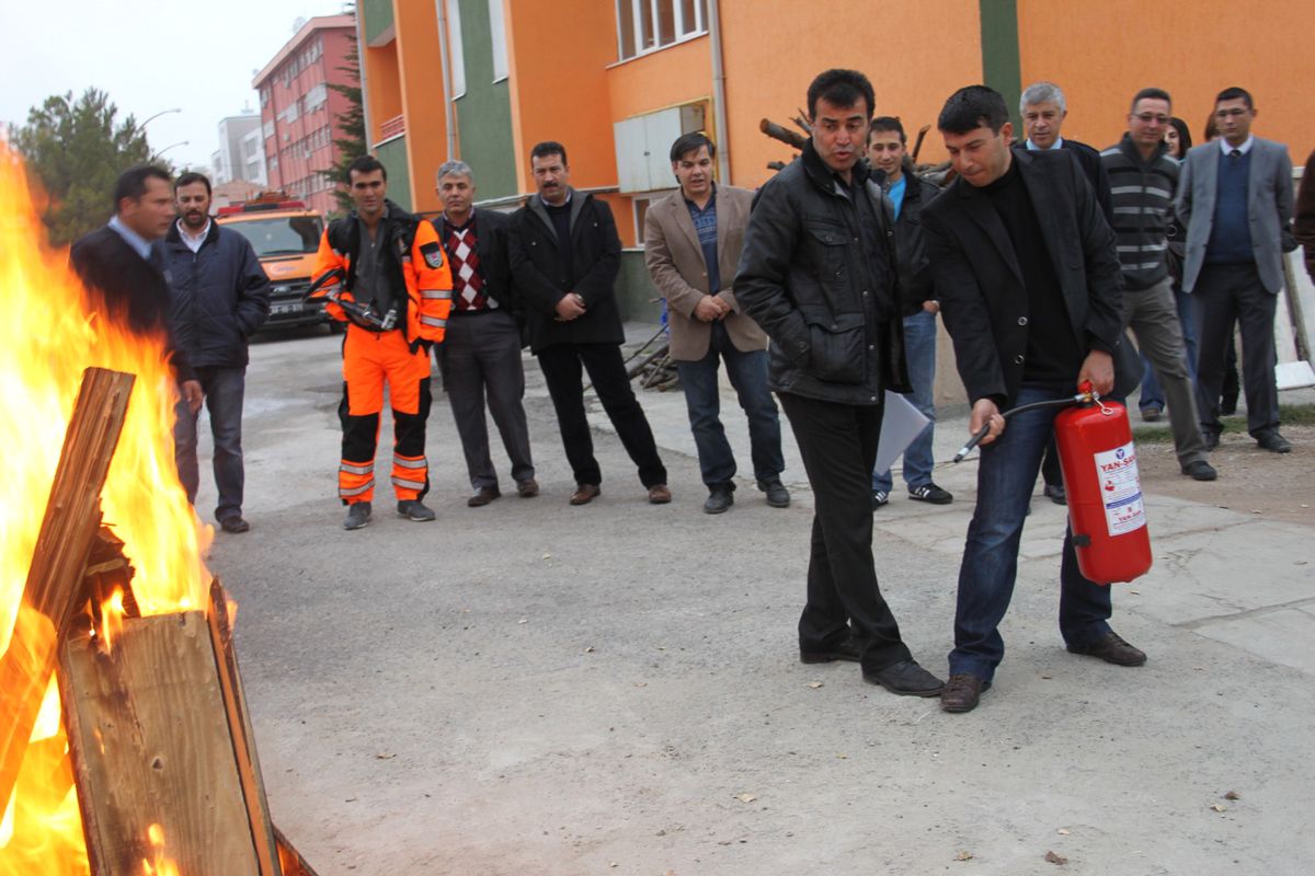 Aksaray\'da Polise Afad\'dan Eğitim