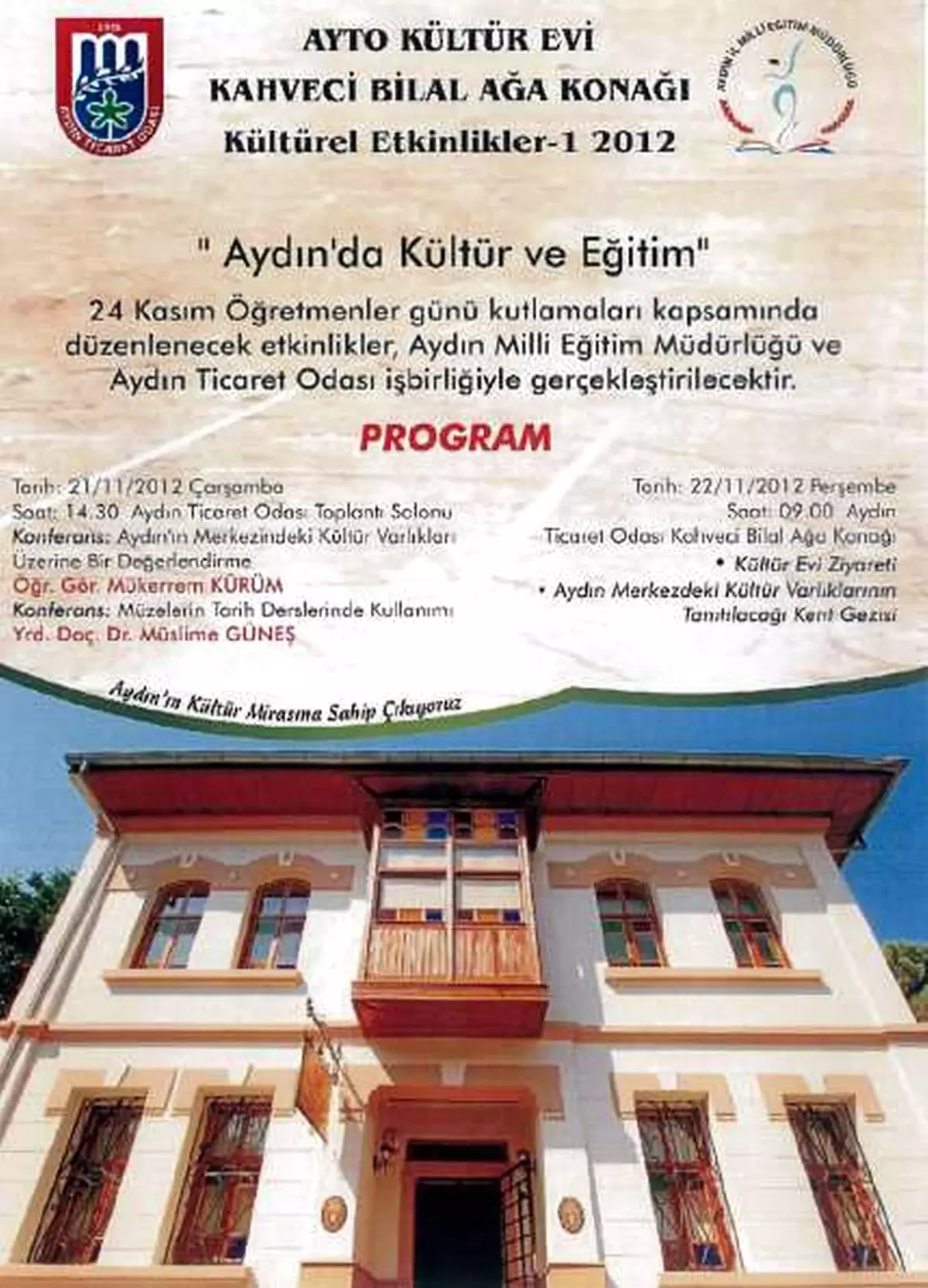 Ayto\'dan Kültür ve Eğitim Etkinliği