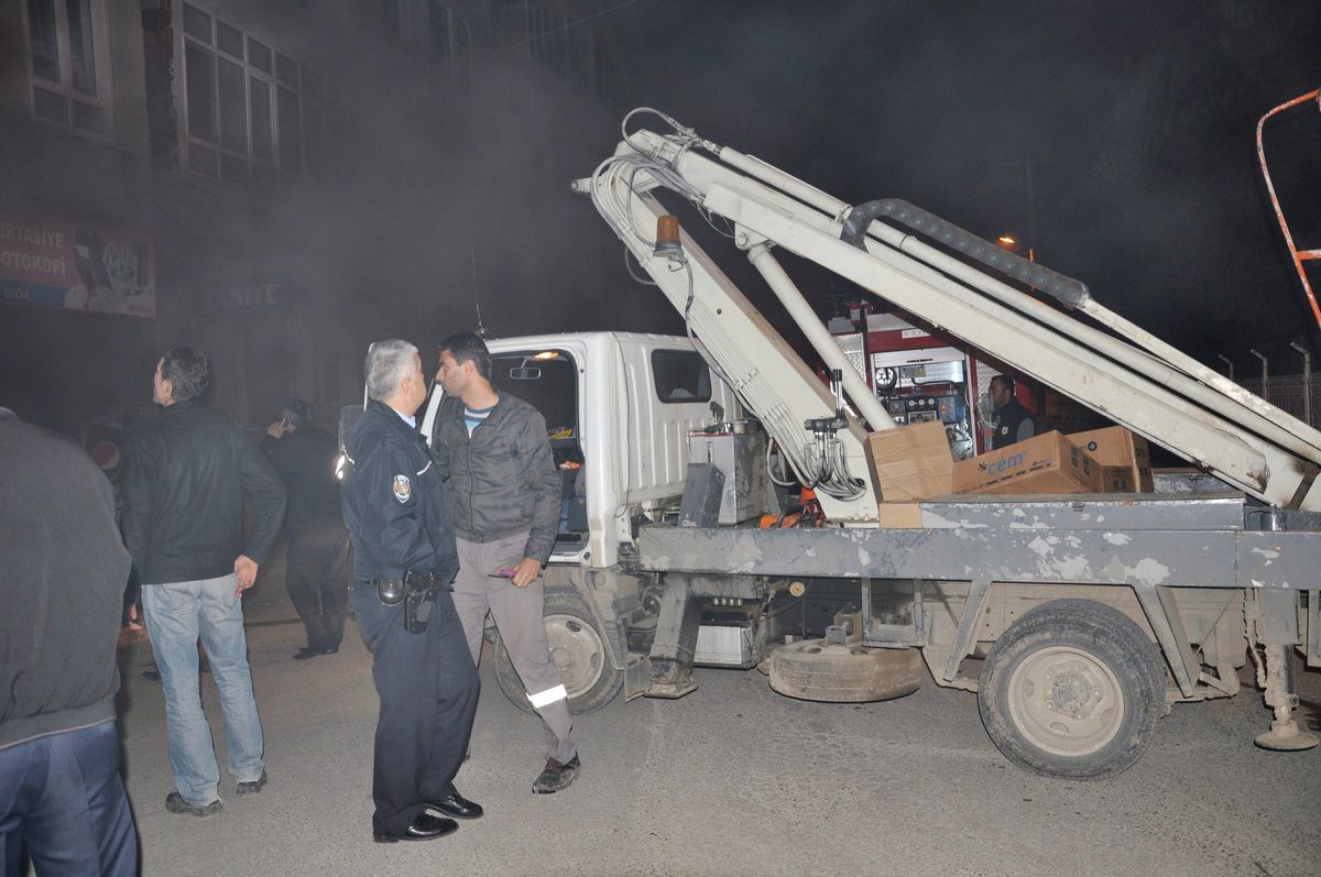 Bafra\'da Çifte Yangınlı Gece