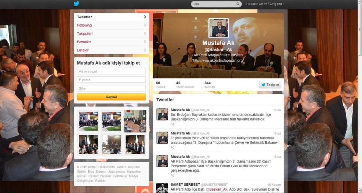 Bakanın Gelişini Twitter\'dan Duyurdu