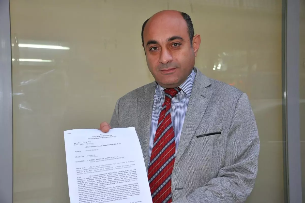 Çedaş'ın Usulsüz Elektrik Kesimine Tüketici Hakem Heyeti Engeli