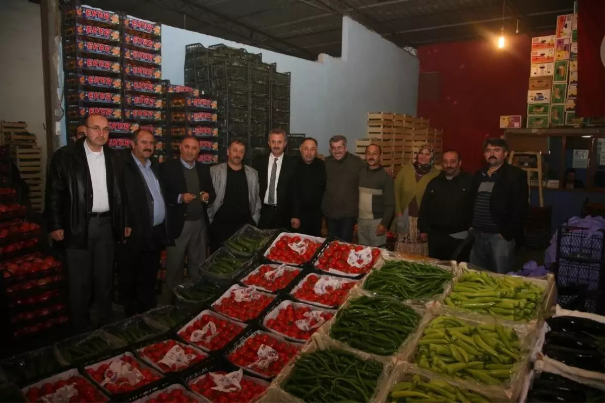 GTO Hal Esnafının Sorunlarını Dinledi