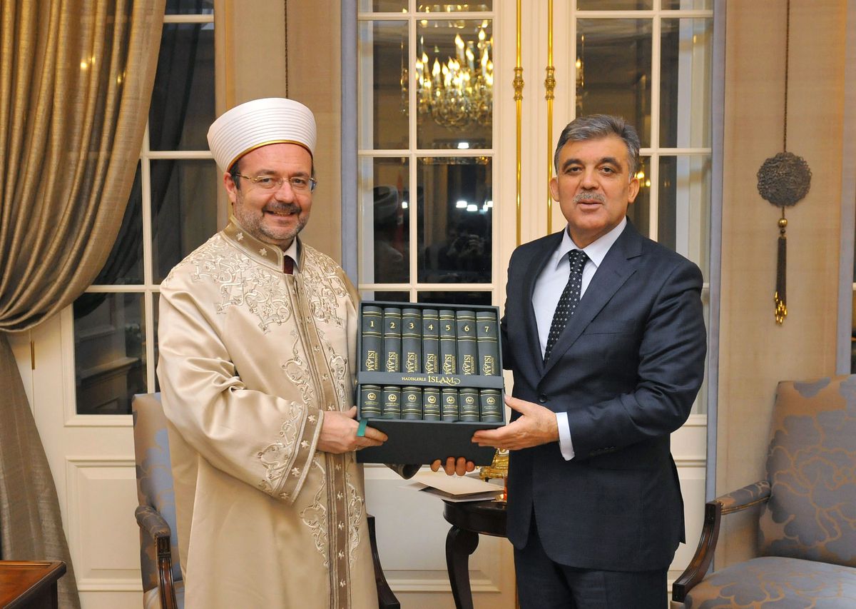 Gül, Görmez ve İslam Şurası Heyetini Kabul Etti