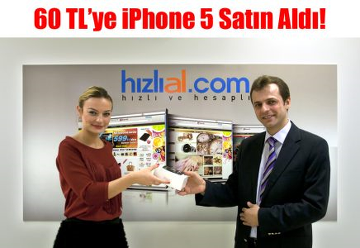 Hızlıal.com, 60 TL\'ye iPhone 5 Sahibi Yaptı