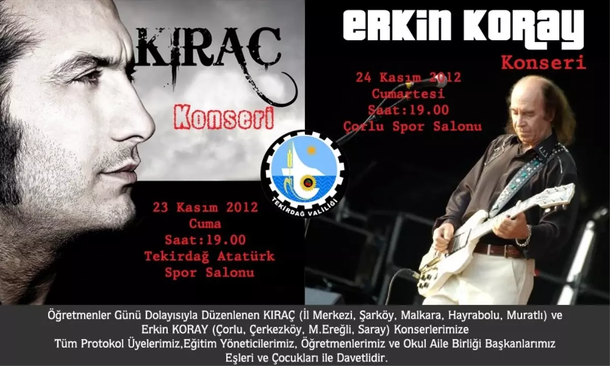 Kıraç ve Erkin Koray Öğretmenler İçin Söyleyecek