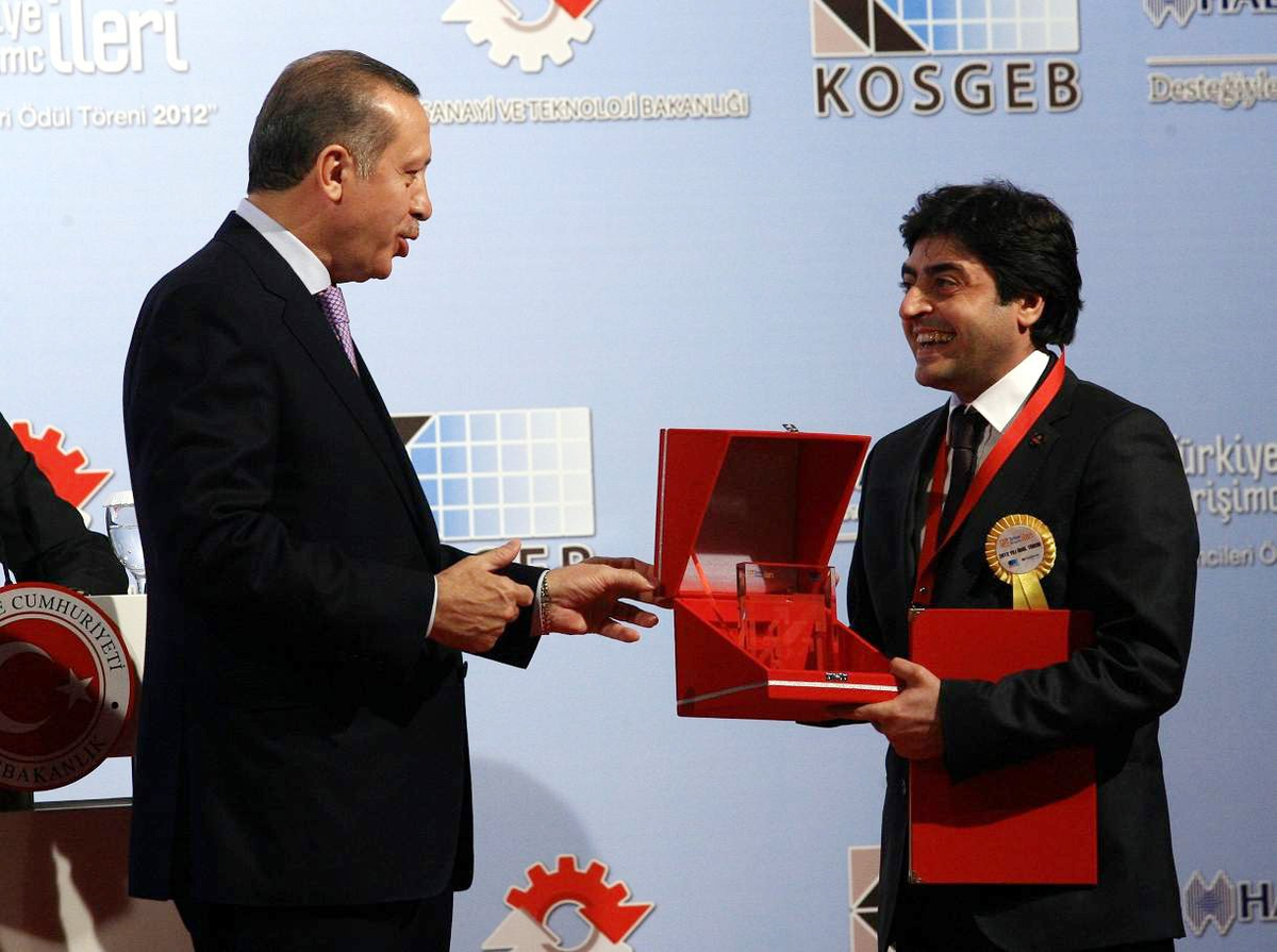 Başbakan Erdoğan, \'Shazili Hazır Türk Kahvesi\'ne Ödülünü Verdi