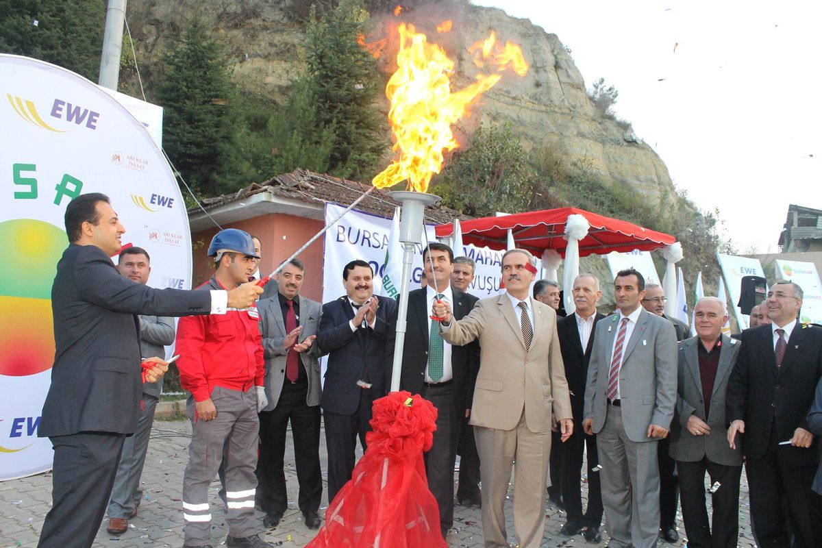 Bursagaz 5 Mahalleyi Daha Doğalgaza Kavuşturdu