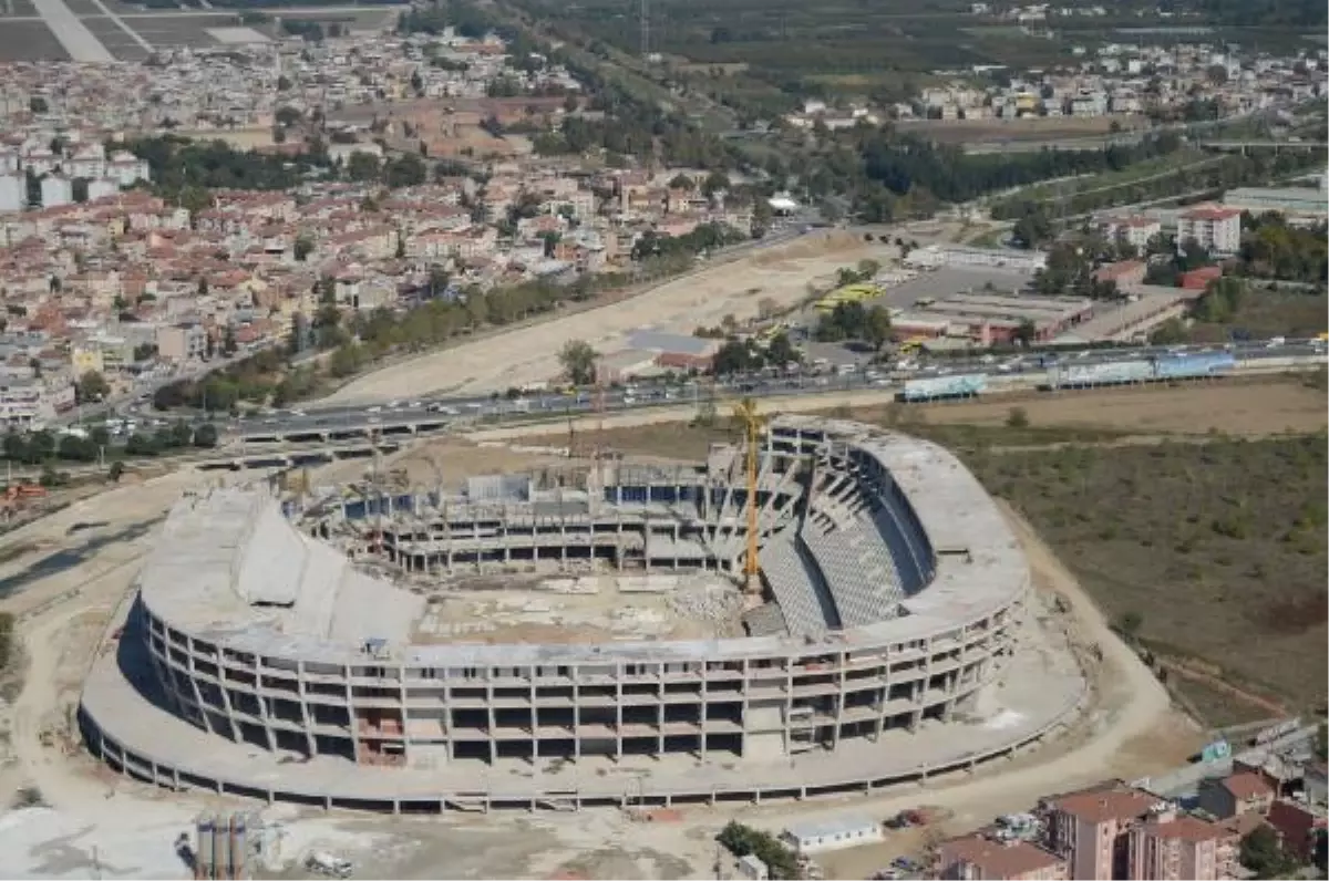 Bursaspor\'un Timsah Arena Stadı\'nda Sona Doğru
