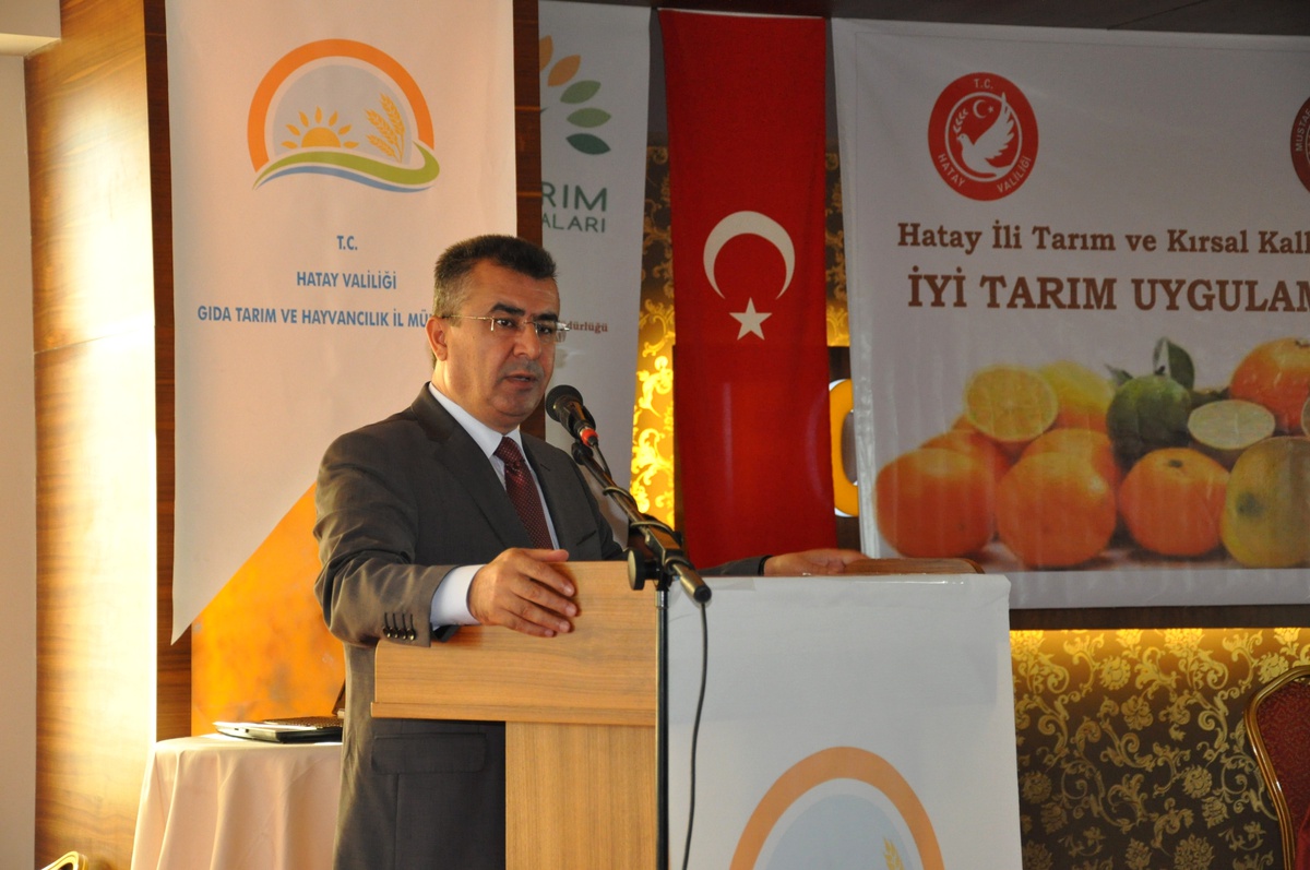 Dörtyol\'da "İyi Tarım Uygulamaları ve Narenciye" Toplantısı
