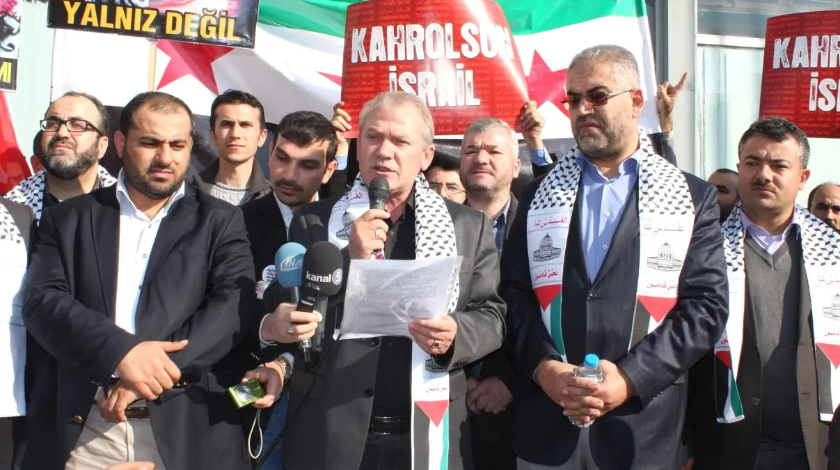 Gönüllü Kuruluşlar Platformu\'ndan Filistin Halkına Destek Açıklaması