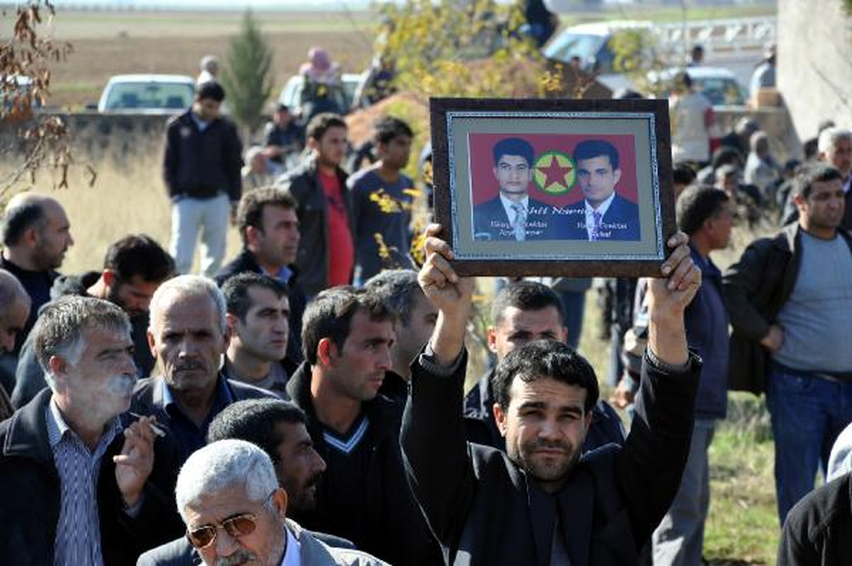 İkiz PKK\'lılar Yan Yana Gömüldü