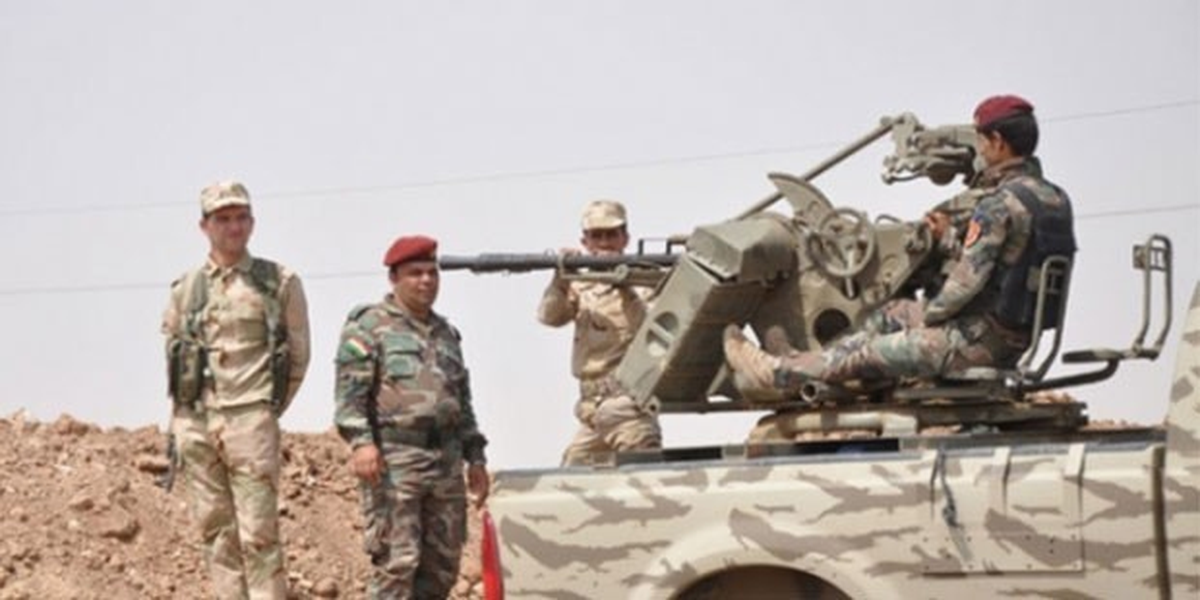 Irak Zırhlı Birliği, Bölgesel Kürt Yönetimi Köyüne Girdi