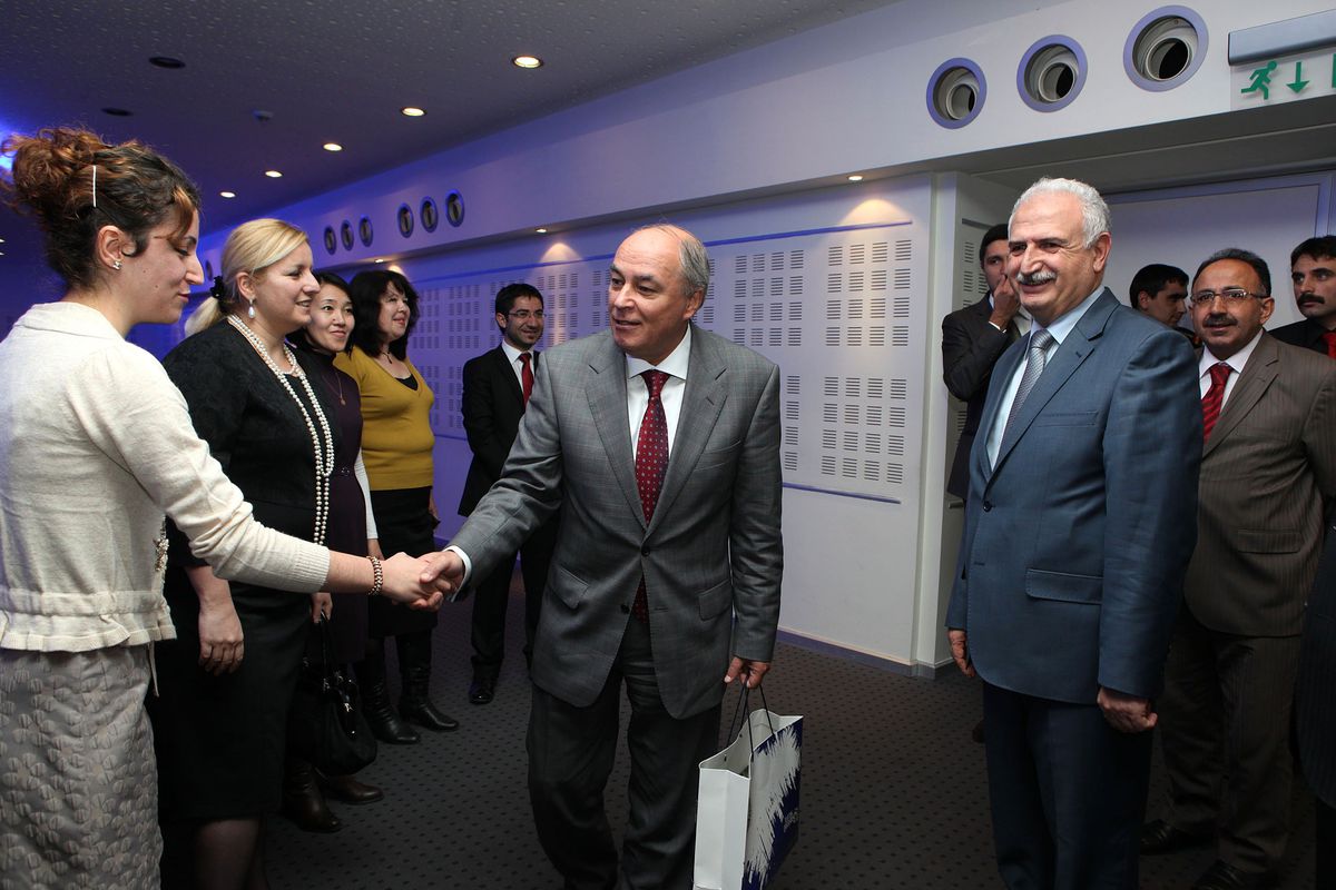 Rusya Federasyonu Trabzon Başkonsolosluğu Dimitri Nikolayevich Talanov\'un Erzurum Ziyareti..
