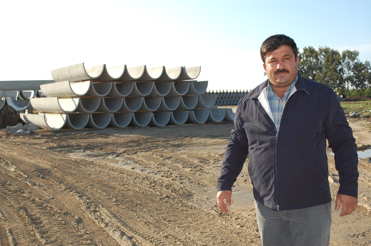 Beton Kanallarla 11 Bin Dönüm Arazi Sulanacak