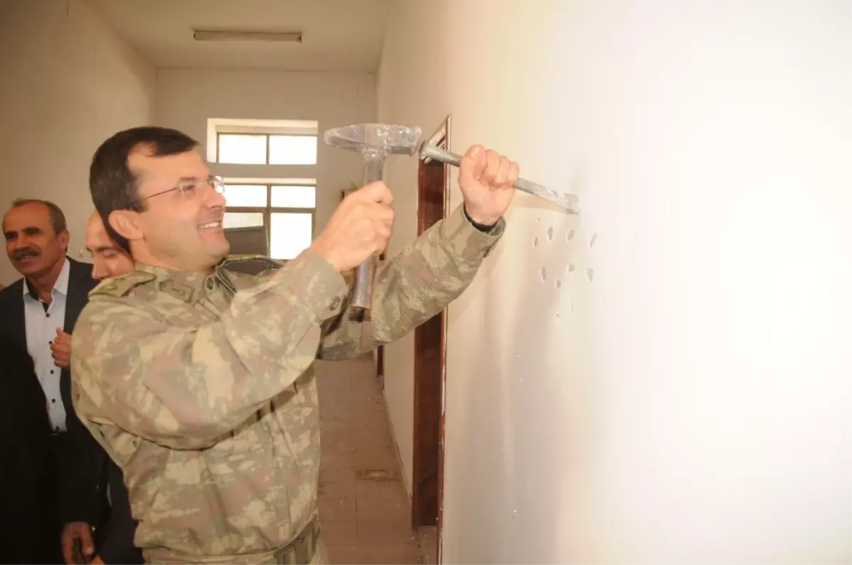 Cizre'de Tarihi İç Kale'de Restorasyon Çalışmaları Başlatıldı