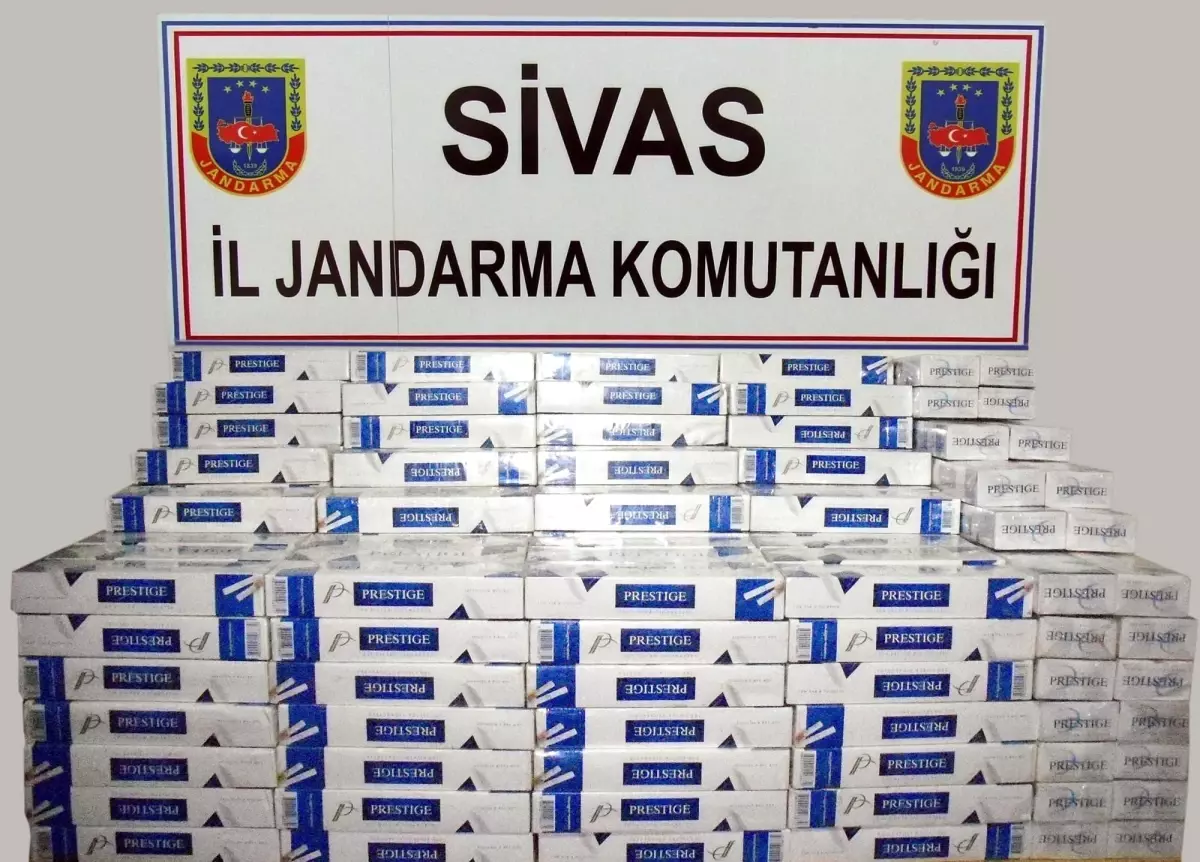 7 Bin 650 Paket Kaçak Sigara Yakalandı