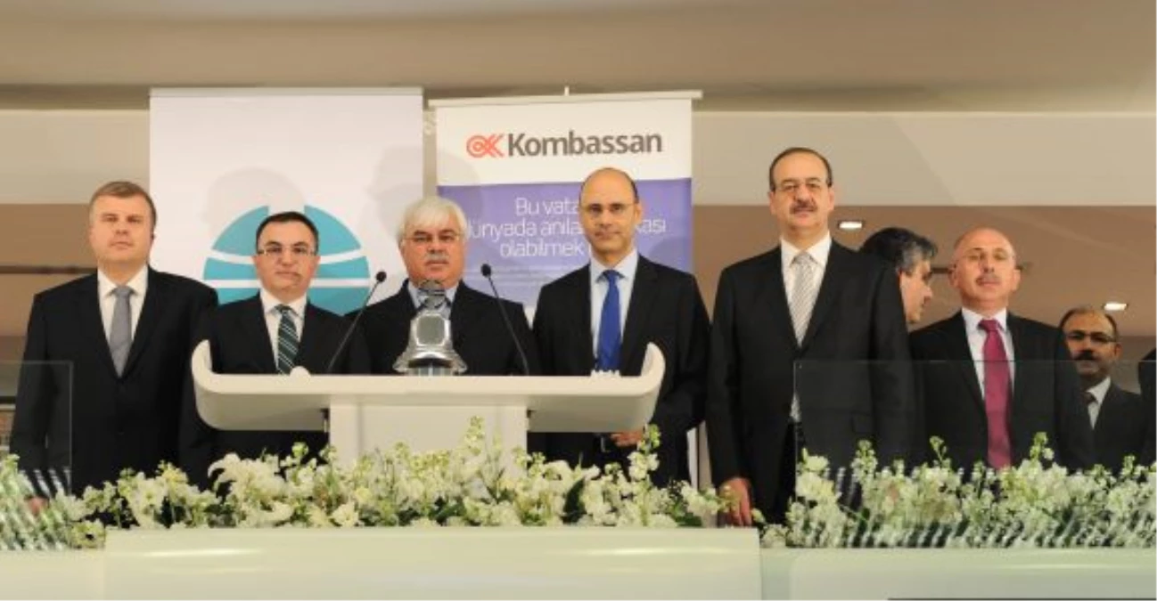 İMKB Gongu Kombassan İçin Çaldı