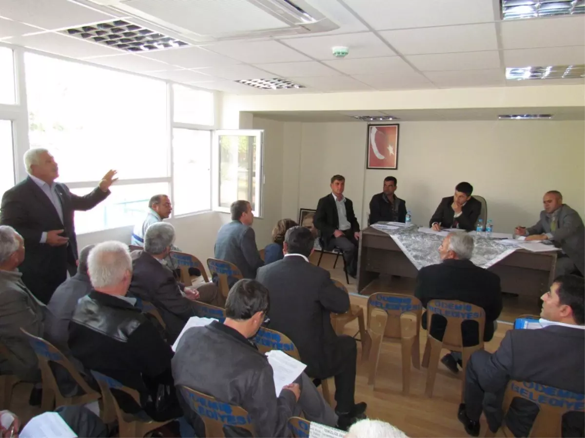 Küçük Menderes Sulama Birliği Yoğun Gündemle Toplandı