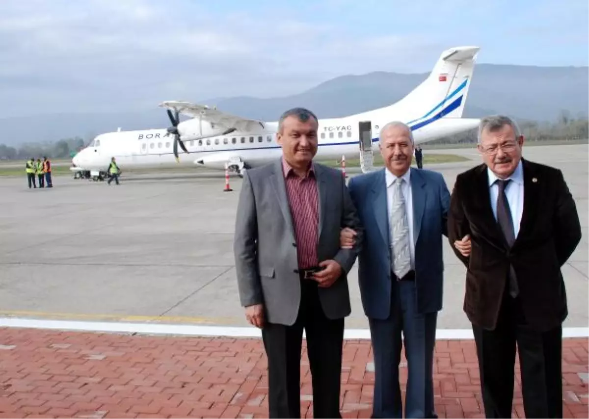 Zonguldak Havalimanı\'nda İstanbul ve Trabzon Seferleri Başladı