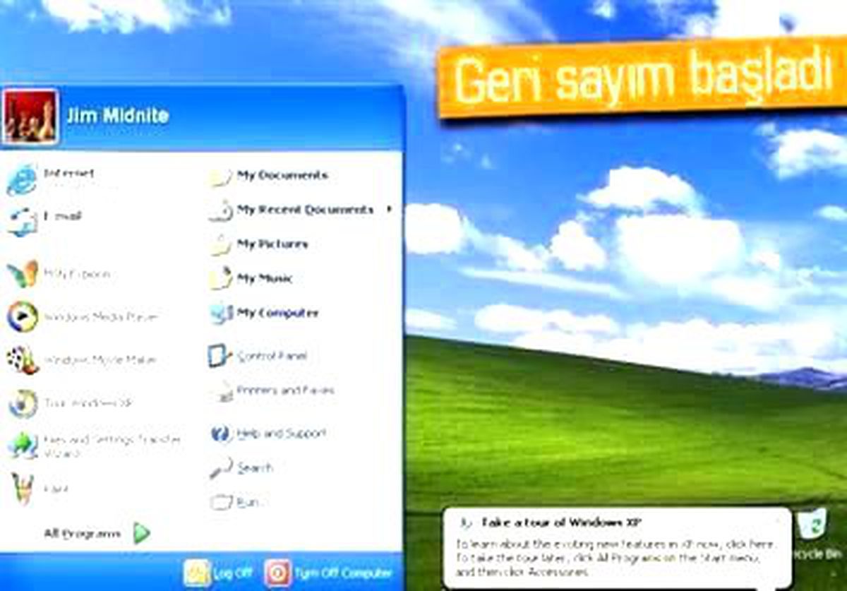 500 Gün Sonra Windows Xp'nin Fişi Çekiliyor