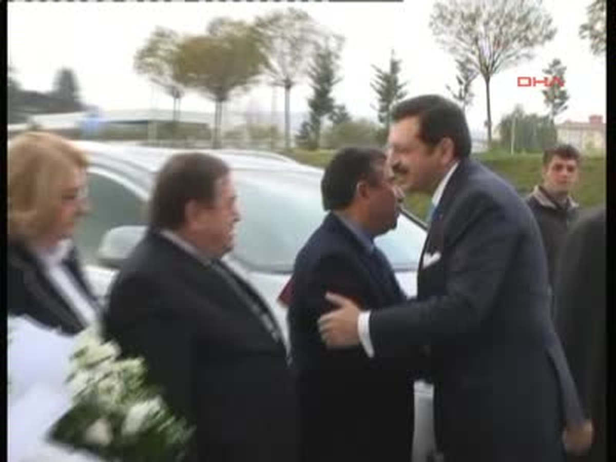 Bolu Ticaret ve Sanayi Odası\'nın Hizmet Binasının Açılışına Katıldı "Rifat Hisarcıklıoğlu\'na...