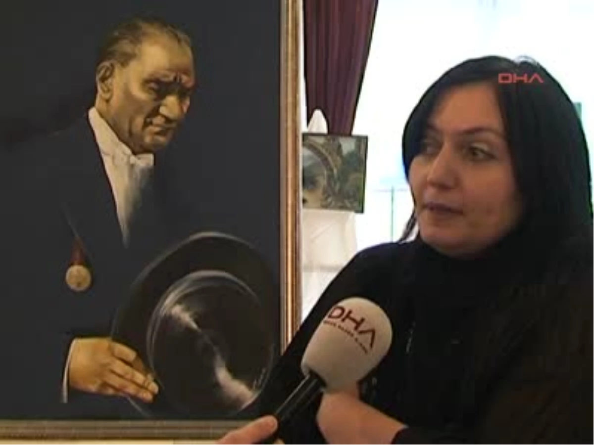 Erzurum Resim Öğretmeninden Başöğretmen Atatürk Resmi Resim Öğretmeninden Başöğretmen Atatürk Resmi