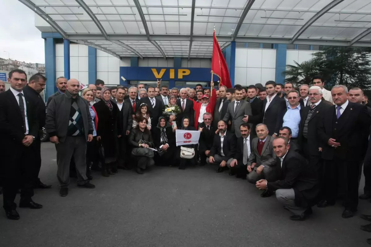 MHP Kurultayı Sonrası Koray Aydın İlk Kez Trabzon\'da