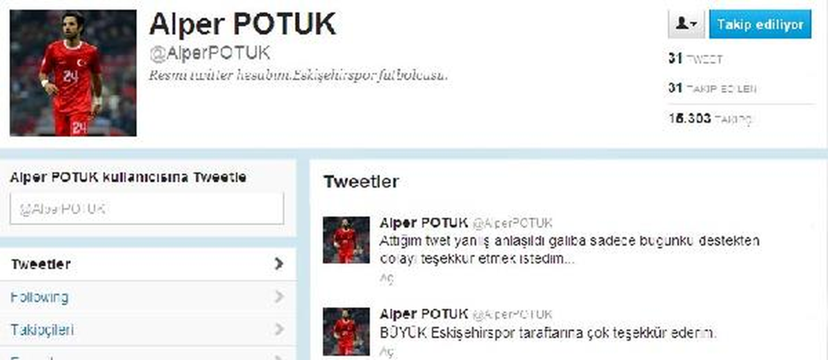Trabzonspor\'da Alper Heyecanı