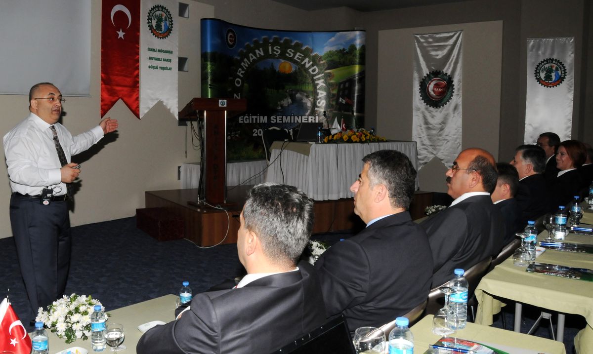 Öz Orman-İş Eğitim Seminerleri Devam Ediyor