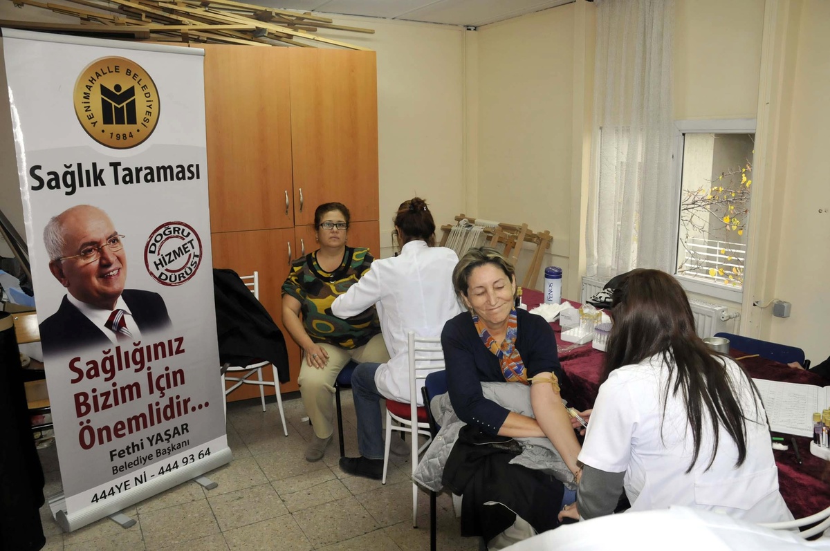Yenimahalle\'de Hastalığa Geçit Verilmiyor