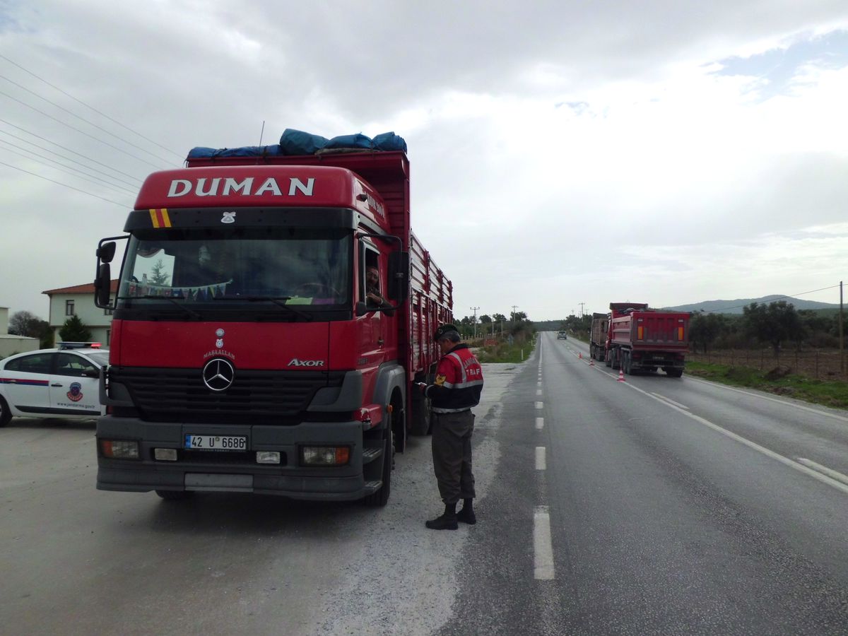 Ağır Tonaja Bir Milyon Lira Ceza